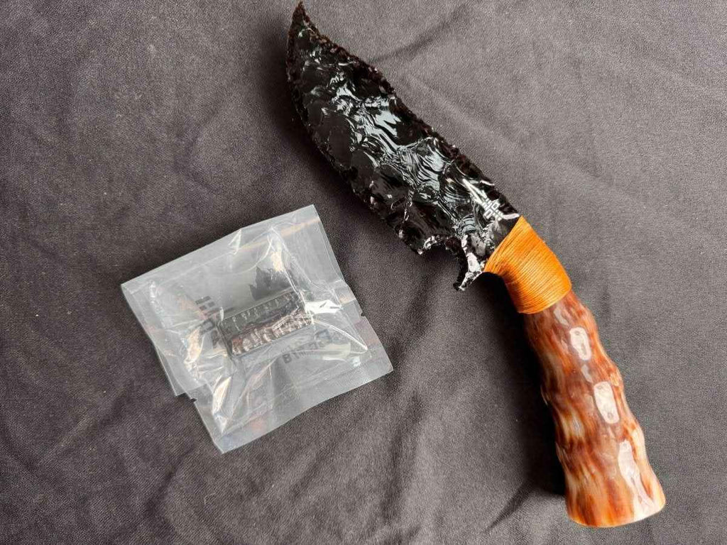 Earning Dollars Stone Blade Fidget Slider EDC for Stress Relief and Focus