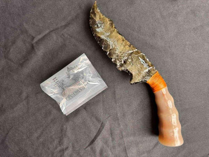 Earning Dollars Stone Blade Fidget Slider EDC for Stress Relief and Focus