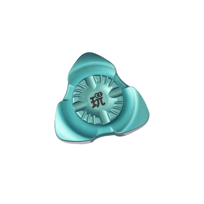 Exorcise Demons — Sangye Three-Leaf Titanium Spinner | CNC Premium Fidget Toy - gamerstoretoysFidgetSppiner