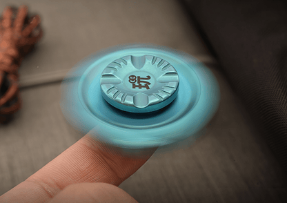 Exorcise Demons — Sangye Three-Leaf Titanium Spinner | CNC Premium Fidget Toy - gamerstoretoysFidgetSppiner