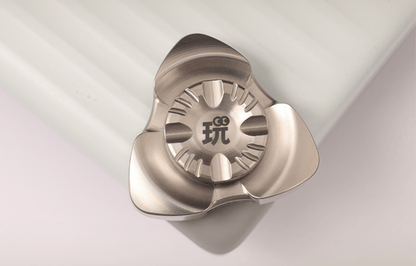 Exorcise Demons — Sangye Three-Leaf Titanium Spinner | CNC Premium Fidget Toy - gamerstoretoysFidgetSppiner