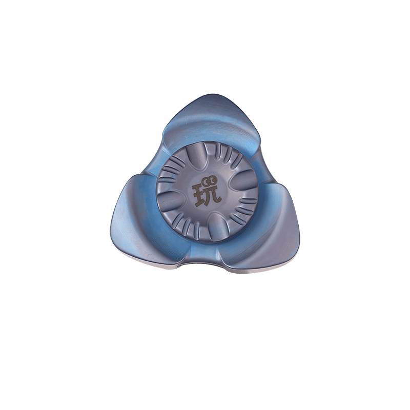 Exorcise Demons — Sangye Three-Leaf Titanium Spinner | CNC Premium Fidget Toy - gamerstoretoysFidgetSppiner