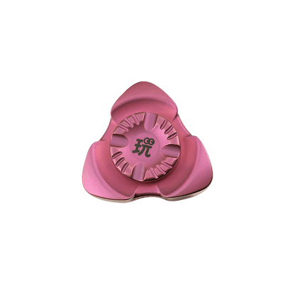 Exorcise Demons — Sangye Three-Leaf Titanium Spinner | CNC Premium Fidget Toy - gamerstoretoysFidgetSppiner