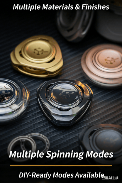 Fusion Magnetic Fidget Spinner – Tokamak - Inspired Hollow Rotor, Multi - Mode Magnetic & Bead Interaction Fidget Toy - gamerstoretoysFidgetSppiner