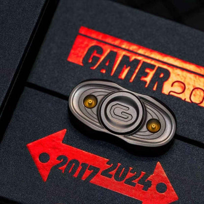 Gamer 2.0 Heavy-Duty Two-Leaf Fidget Spinner - EDC Stress Relief Toy