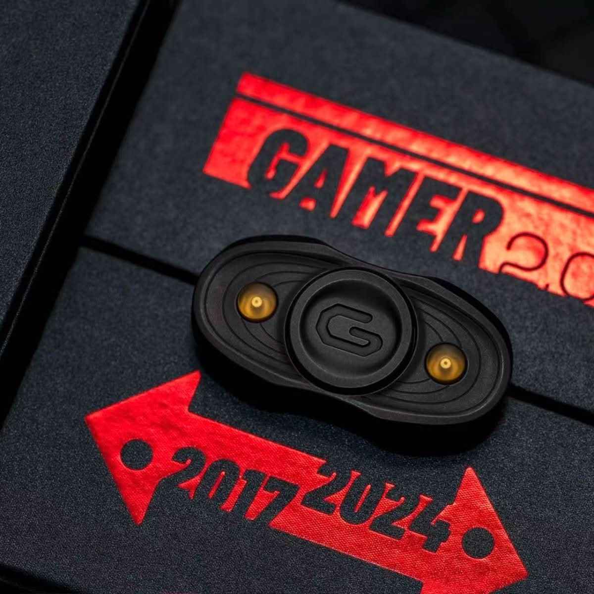 Gamer 2.0 Heavy-Duty Two-Leaf Fidget Spinner - EDC Stress Relief Toy