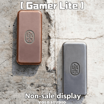 Gamer Lite Magnetic Fidget Slider - Multi-Material Thin EDC Toy for Fidgeting - Gamerstoretoys