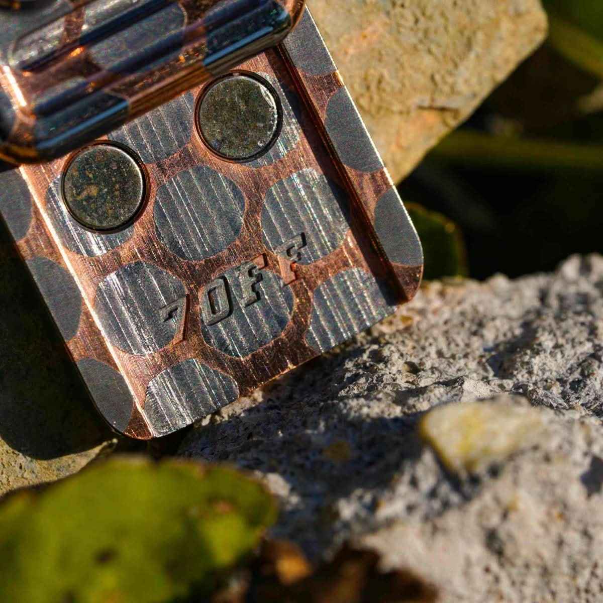 Gamer Lite Magnetic Fidget Slider - Multi-Material Thin EDC Toy for Fidgeting