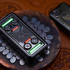 Gamer Lite Magnetic Fidget Slider - Multi-Material Thin EDC Toy for Fidgeting