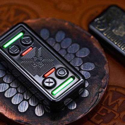 Gamer Lite Magnetic Fidget Slider - Multi-Material Thin EDC Toy for Fidgeting