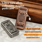 Gamer Lite Magnetic Fidget Slider - Multi-Material Thin EDC Toy for Fidgeting - Gamerstoretoys