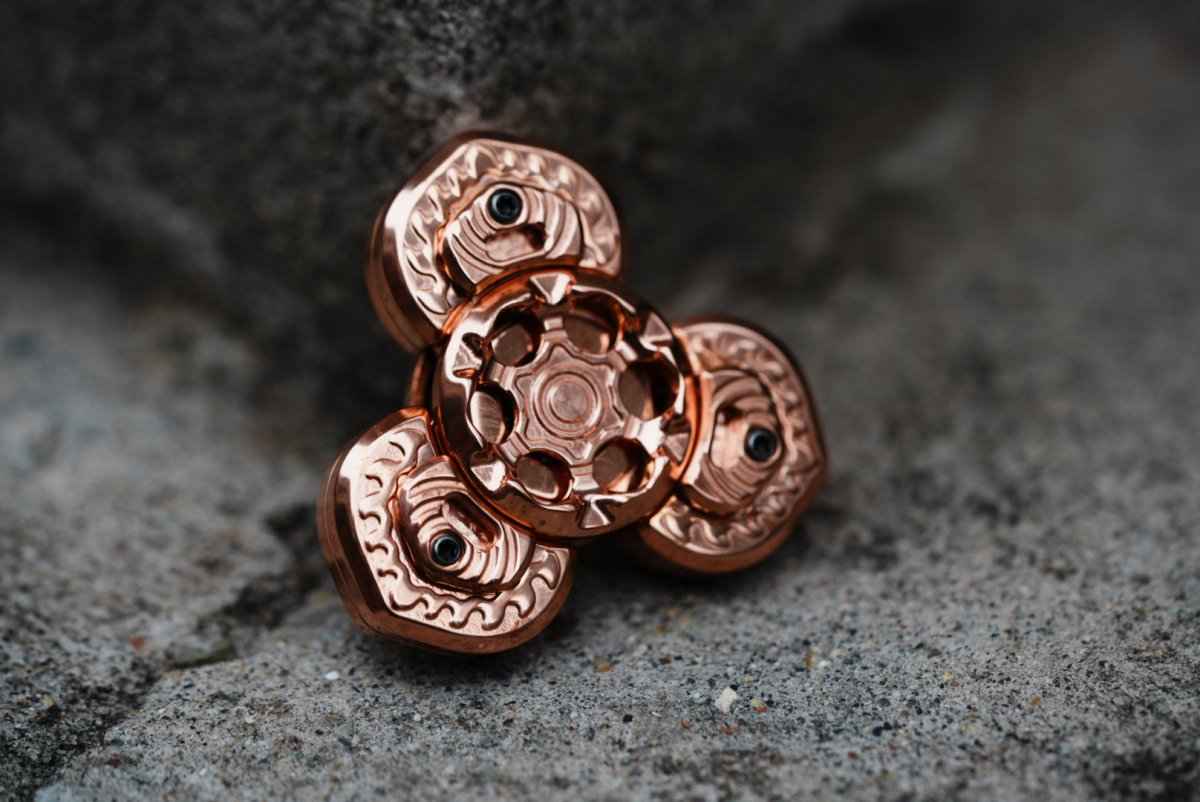 Gamer Mani Jewel 3-Layer Magnetic Fidget Spinner