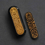 "Good Luck & Joy" Mechanical Slider - Metal EDC Fidget Toy (YOLO & GD Collab)