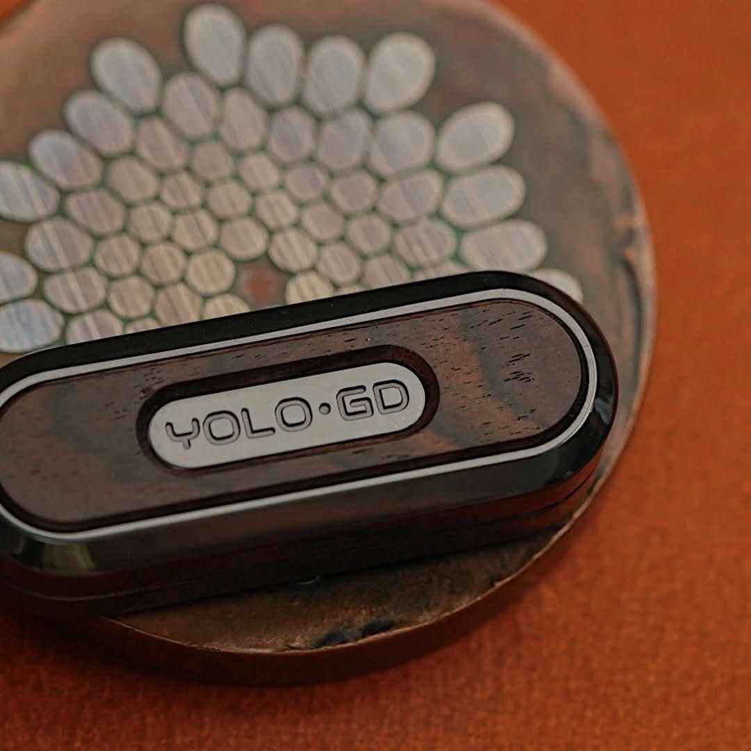 "Good Luck & Joy" Mechanical Slider - Metal EDC Fidget Toy (YOLO & GD Collab)