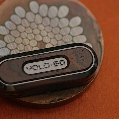 "Good Luck & Joy" Mechanical Slider - Metal EDC Fidget Toy (YOLO & GD Collab)