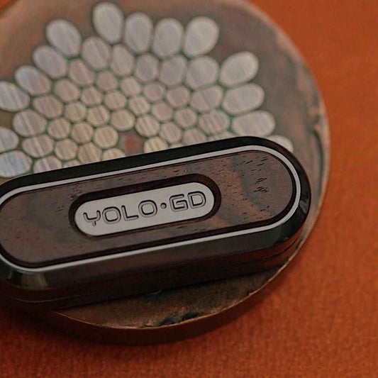 "Good Luck & Joy" Mechanical Slider - Metal EDC Fidget Toy (YOLO & GD Collab)