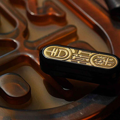 "Good Luck & Joy" Mechanical Slider - Metal EDC Fidget Toy (YOLO & GD Collab)