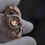 Mini G Fidget Spinner - Retro Metal Polyhedral EDC Stress Relief Toy
