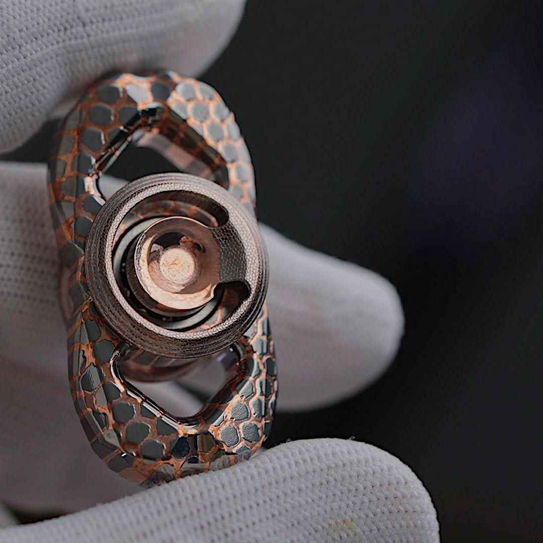 Mini G Fidget Spinner - Retro Metal Polyhedral EDC Stress Relief Toy