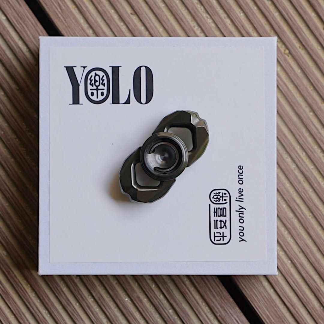 Mini G Fidget Spinner - Retro Metal Polyhedral EDC Stress Relief Toy