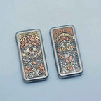 Portable Joy Citipati Metal Fidget Slider - Tibetan-Inspired EDC Stress Relief Toy