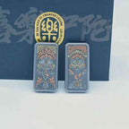 Portable Joy Citipati Metal Fidget Slider - Tibetan-Inspired EDC Stress Relief Toy