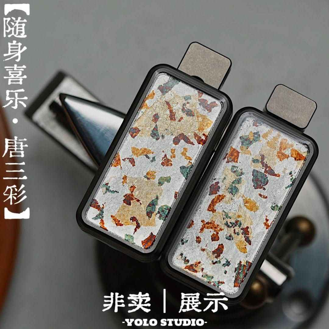 Portable Joy Tang San Cai Fidget Slider - Artisan EDC Stress Relief Toy