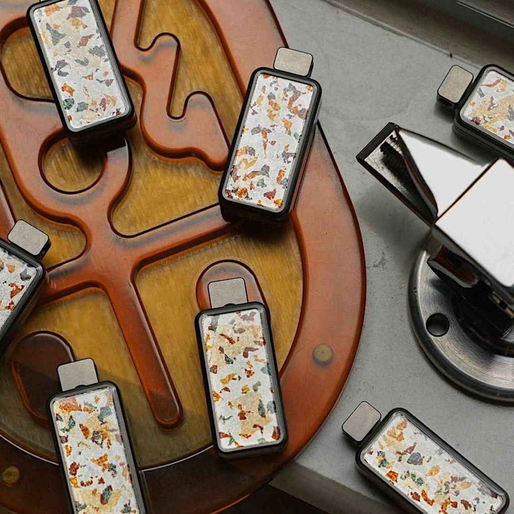 Portable Joy Tang San Cai Fidget Slider - Artisan EDC Stress Relief Toy