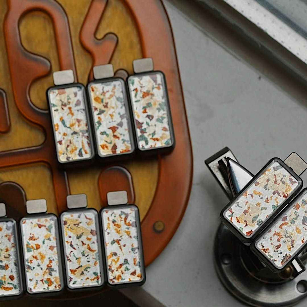 Portable Joy Tang San Cai Fidget Slider - Artisan EDC Stress Relief Toy