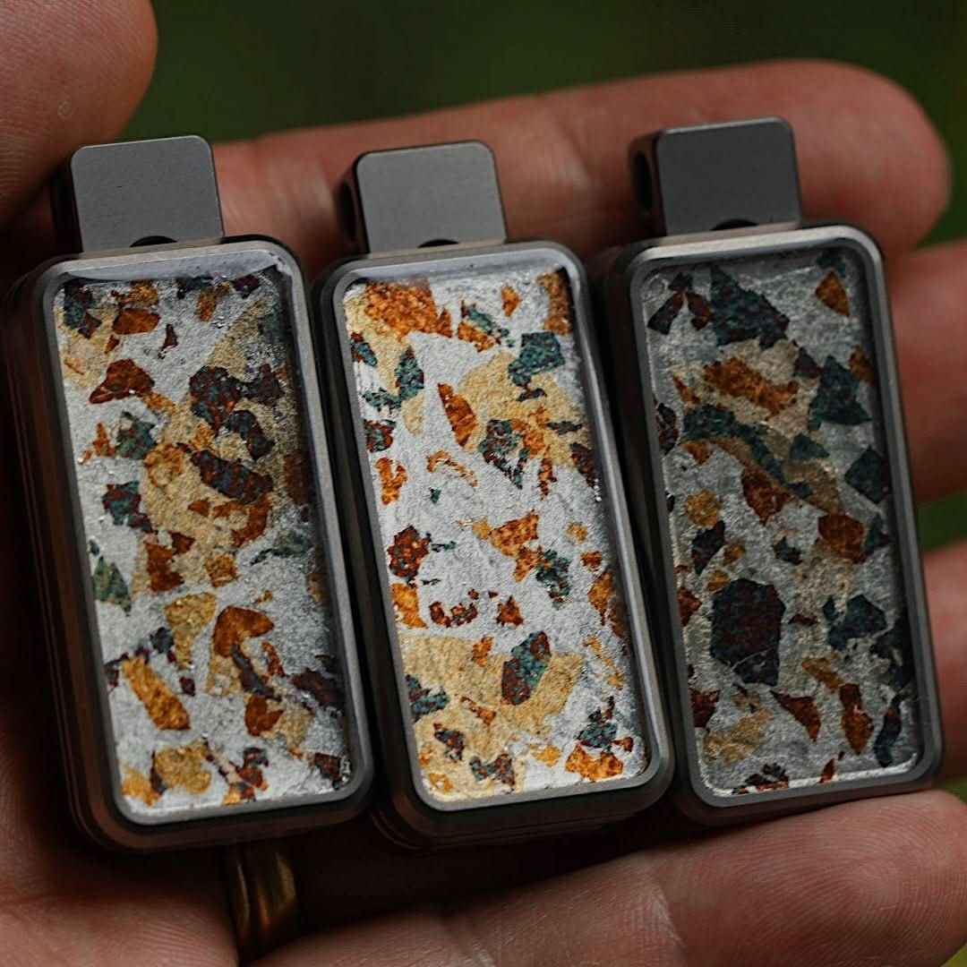 Portable Joy Tang San Cai Fidget Slider - Artisan EDC Stress Relief Toy