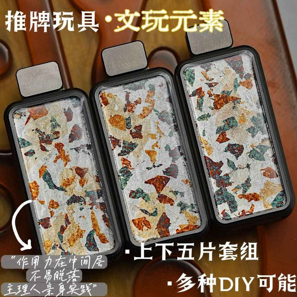 Portable Joy Tang San Cai Fidget Slider - Artisan EDC Stress Relief Toy