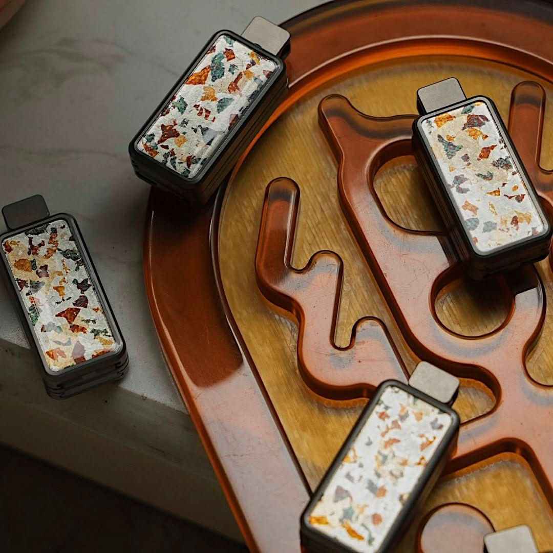 Portable Joy Tang San Cai Fidget Slider - Artisan EDC Stress Relief Toy