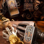 Portable Joy Yellow God of Wealth Fidget Slider - Tibetan-Inspired EDC Toy