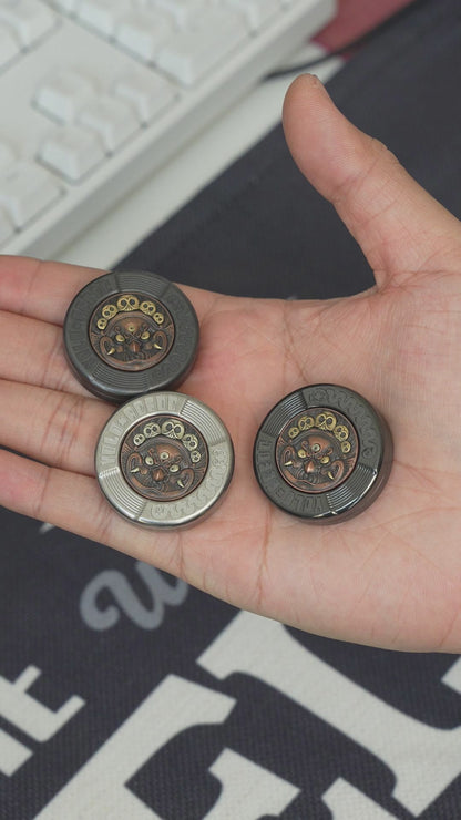 YOLO × ACEDC Mechanical Milk Cover Haptic Coin Gen 3 – Fire Roc Edition
