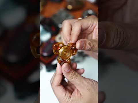 Exorcise Demons PEI Three-Leaf Tibetan Sacred Spinner | Precision CNC Fidget Toy