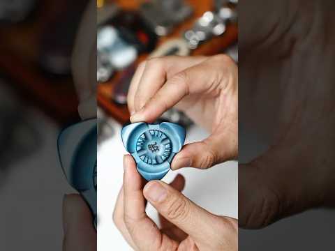 Exorcise Demons — Sangye Three-Leaf Titanium Spinner | CNC Premium Fidget Toy