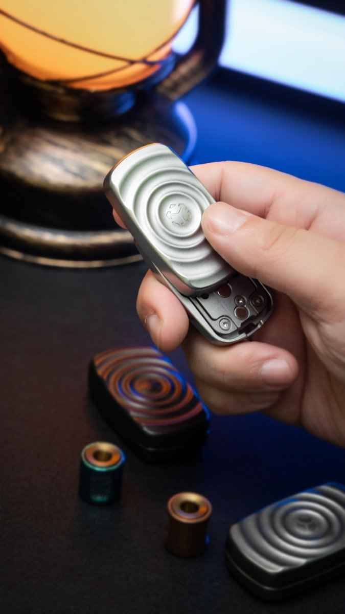 Ripple Tuning Fork Slider – Tuning-Fork Core, Soft-Rebound Feel, Dual-Layer Design