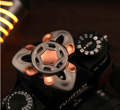 Serpent Wisdom Tibetan Fidget Spinner | CNC Metal EDC Toy Inspired by Tibetan Thangka Totem - gamerstoretoysFidgetSppiner