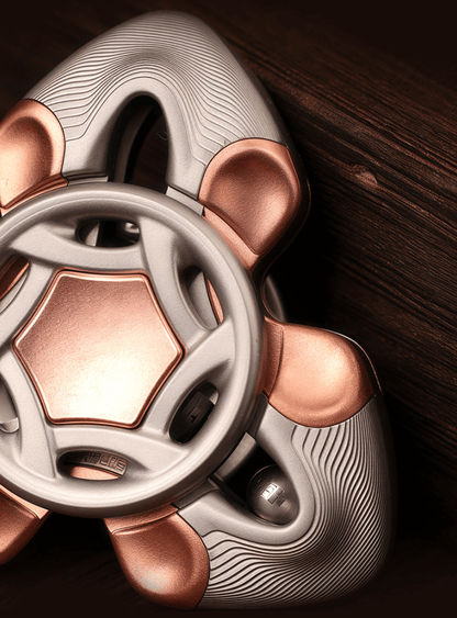 Serpent Wisdom Tibetan Fidget Spinner | CNC Metal EDC Toy Inspired by Tibetan Thangka Totem - gamerstoretoysFidgetSppiner