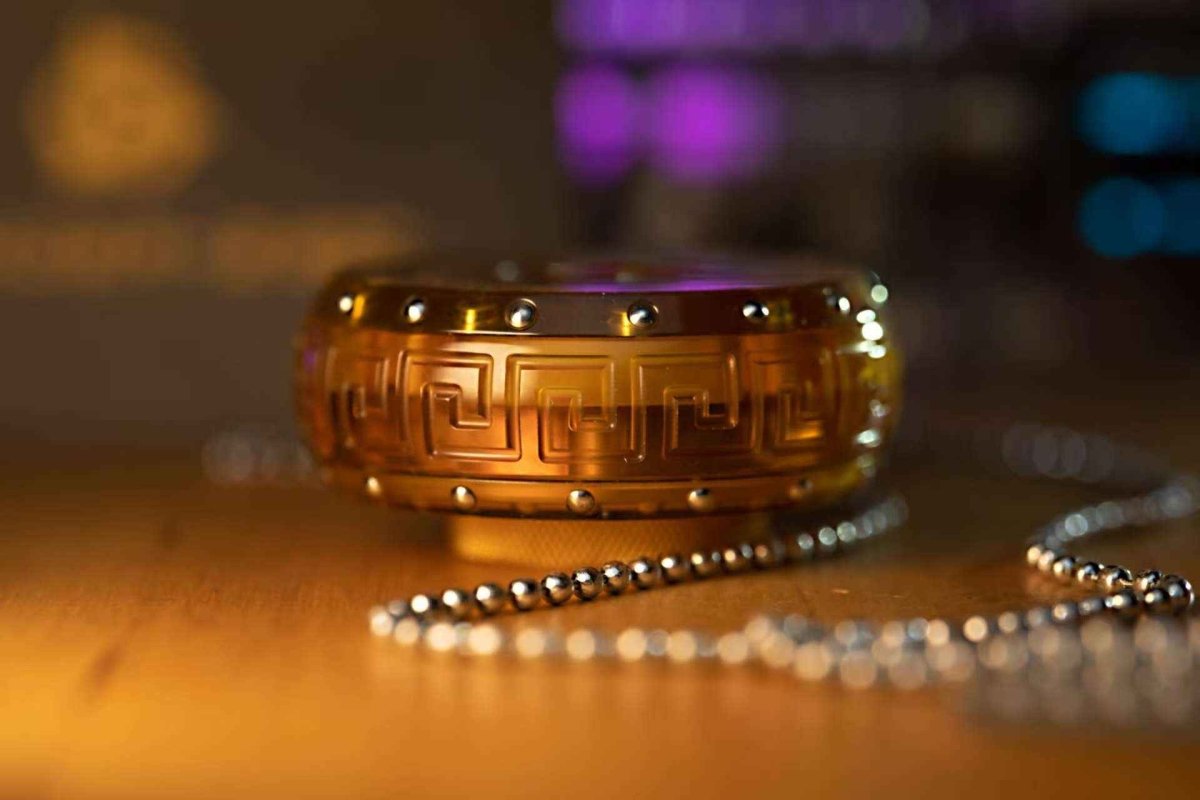 Vibration Drum — Triple - Play Ratchet Fidget Toy | PEI + Metal Studs | Extreme Feedback & Sound - gamerstoretoysfidgetslider