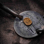 Vintage Round Hobo Coin Pendant - Men's Trendy EDC Accessory