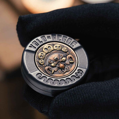 YOLO × ACEDC Mechanical Milk Cover Haptic Coin Gen 3 – Fire Roc Edition - gamerstoretoysHaptic Coin