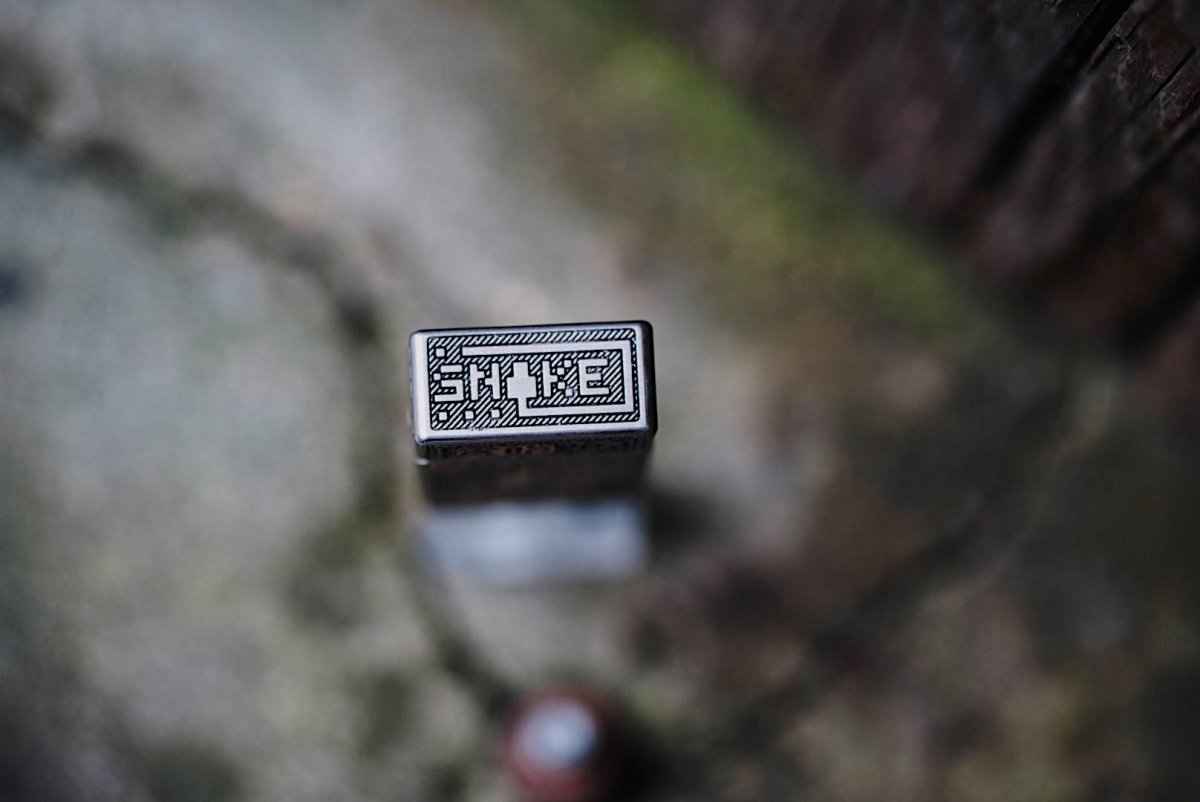 YOLO Pixel Snake Fidget Toy — Lighter-Style No Fire Slider | Retro Pixel Game Edition | Stress Relief EDC