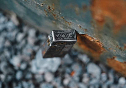 YOLO Pixel Snake Fidget Toy — Lighter-Style No Fire Slider | Retro Pixel Game Edition | Stress Relief EDC