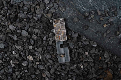 YOLO Pixel Snake Fidget Toy — Lighter-Style No Fire Slider | Retro Pixel Game Edition | Stress Relief EDC