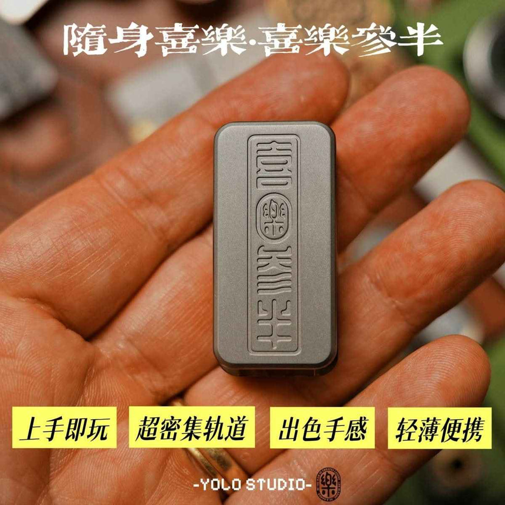 Portable Fidget Toy Slider Necklace for Stress Relief