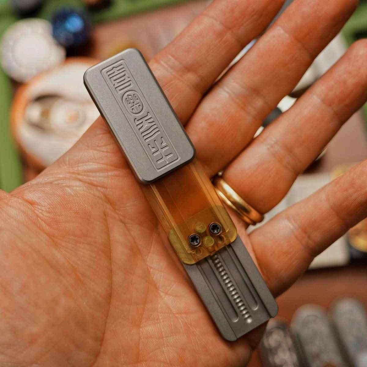 Portable Fidget Toy Slider Necklace for Stress Relief