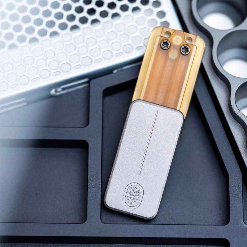 Portable Fidget Toy Slider Necklace for Stress Relief