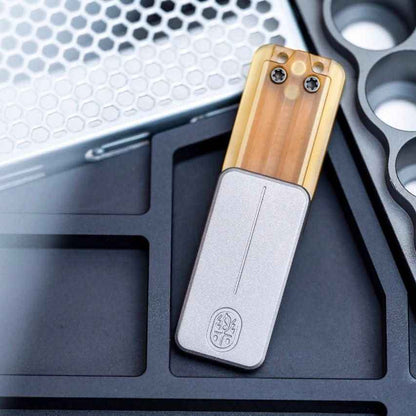 Portable Fidget Toy Slider Necklace for Stress Relief