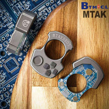 YOLO & TAK Mechanical EDC Knuckle Toy – Multi-Function Fidget Gadget for Stress Relief & Everyday Carry